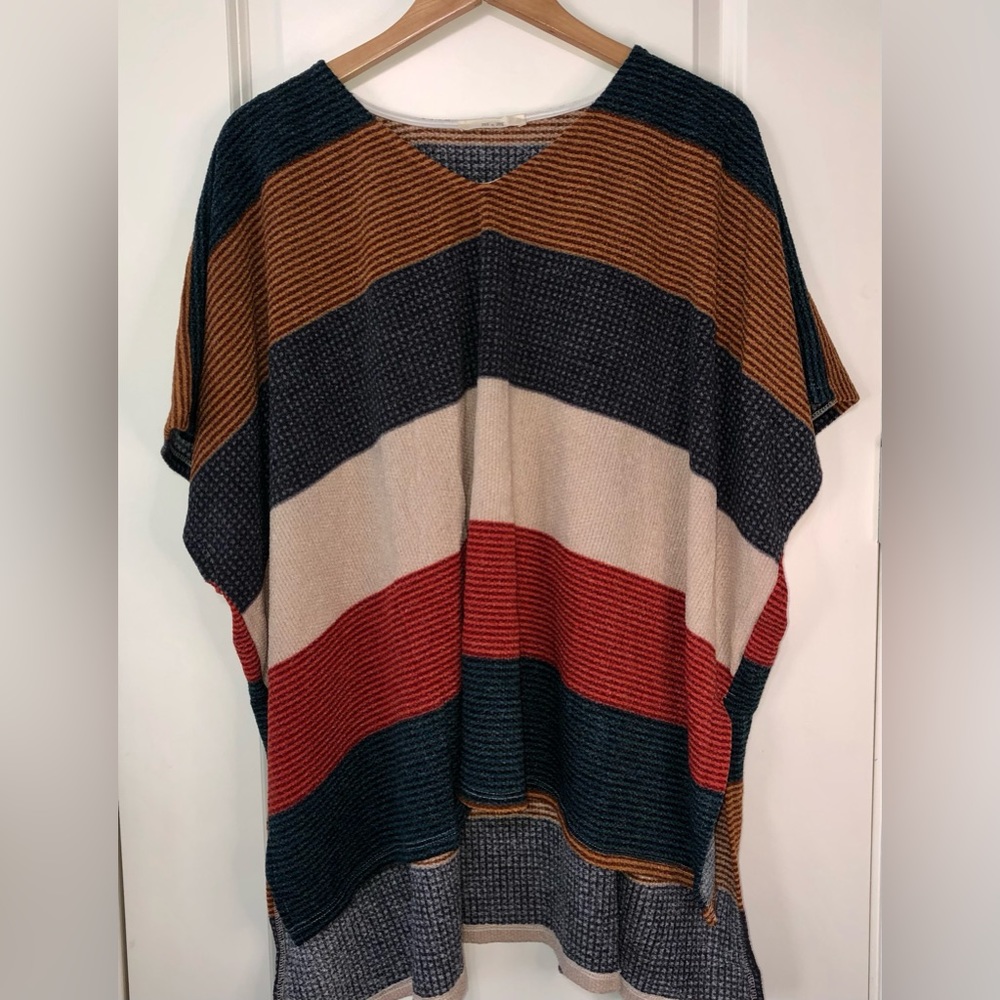 Jade by Jane Oversized Poncho Fall Top One Size New